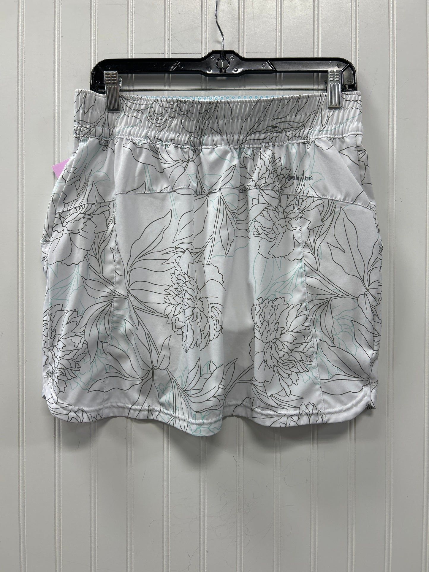 Athletic Skort By Columbia In White, Size:M