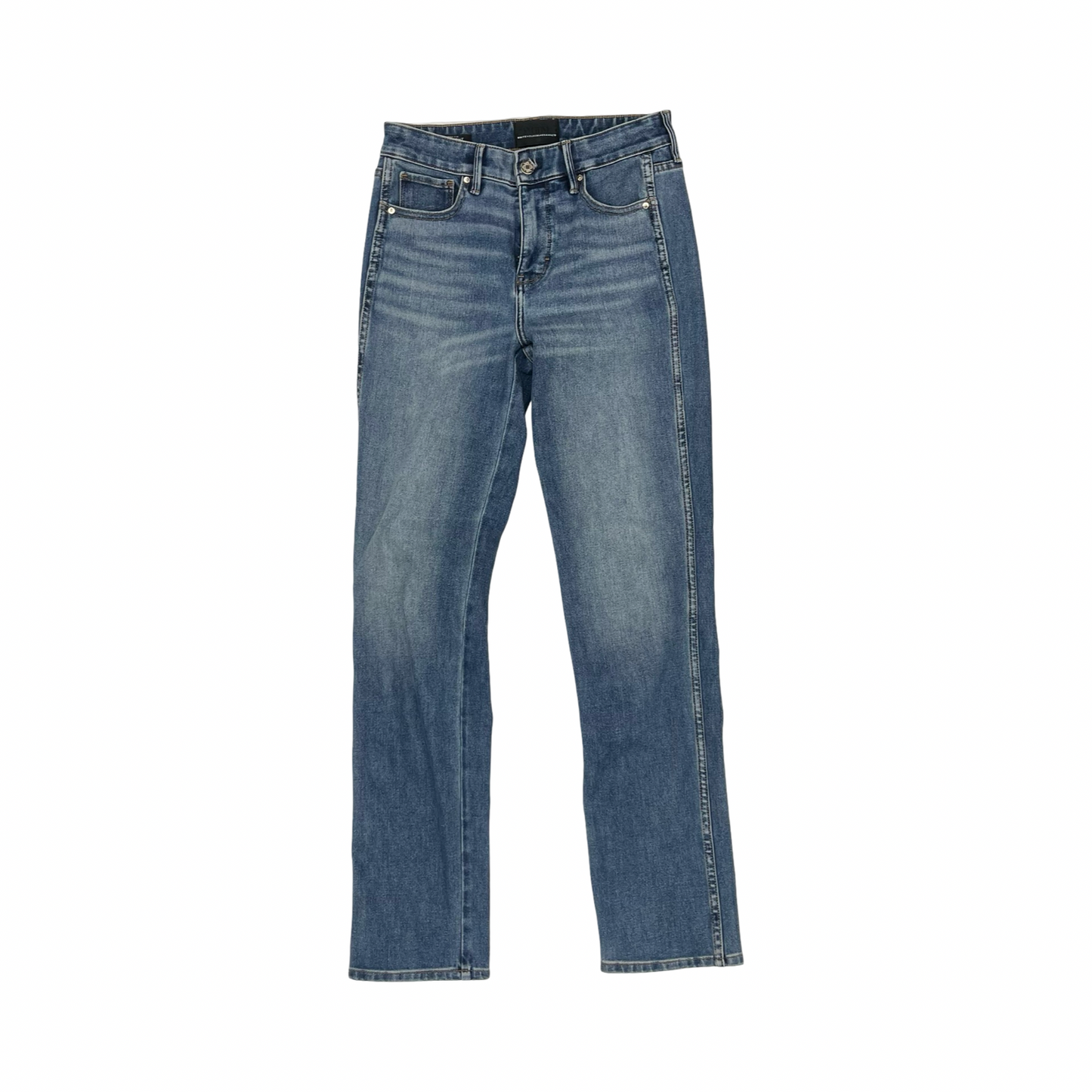 Jeans Straight By White House Black Market In Blue Denim, Size:2