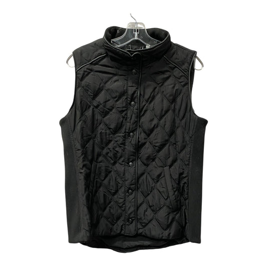 Vest Puffer & Quilted By Chicos In Black, Size:L