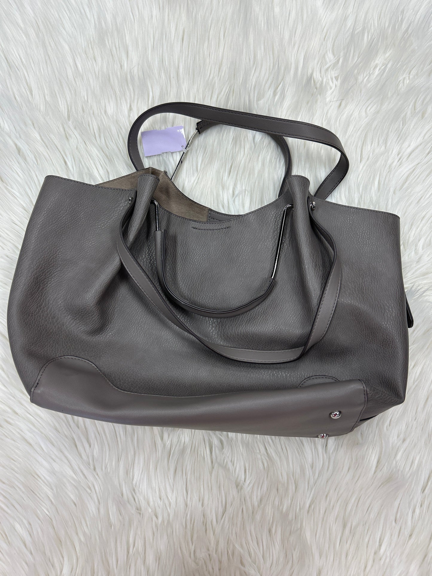 Handbag Designer By Sondra Roberts In Grey, Size:Large