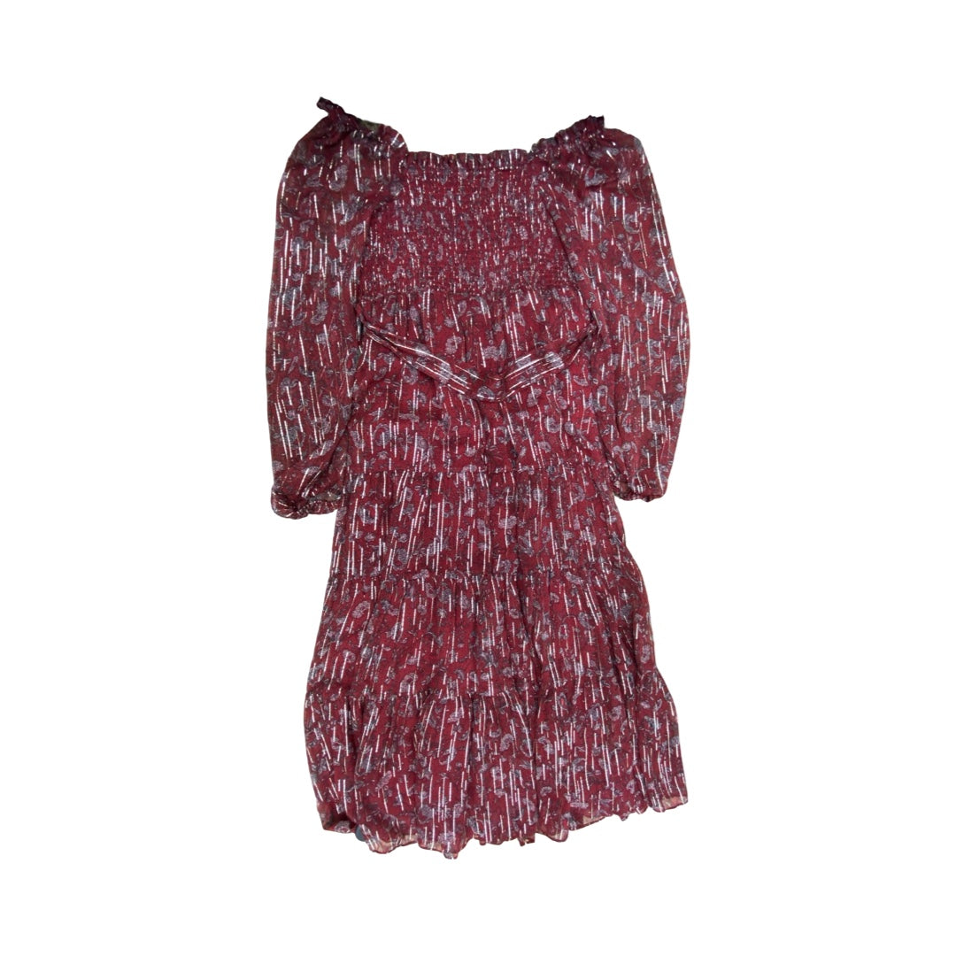 Dress Party Long By A Loves A In Gold & Red, Size:L