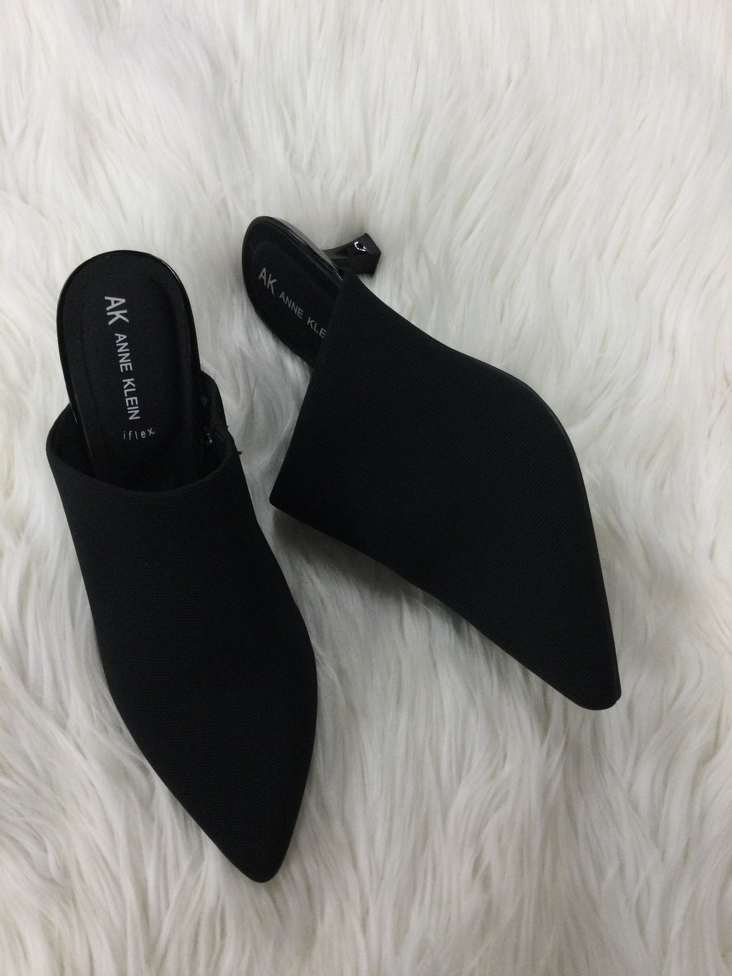 Shoes Heels Kitten By Anne Klein In Black, Size:7.5