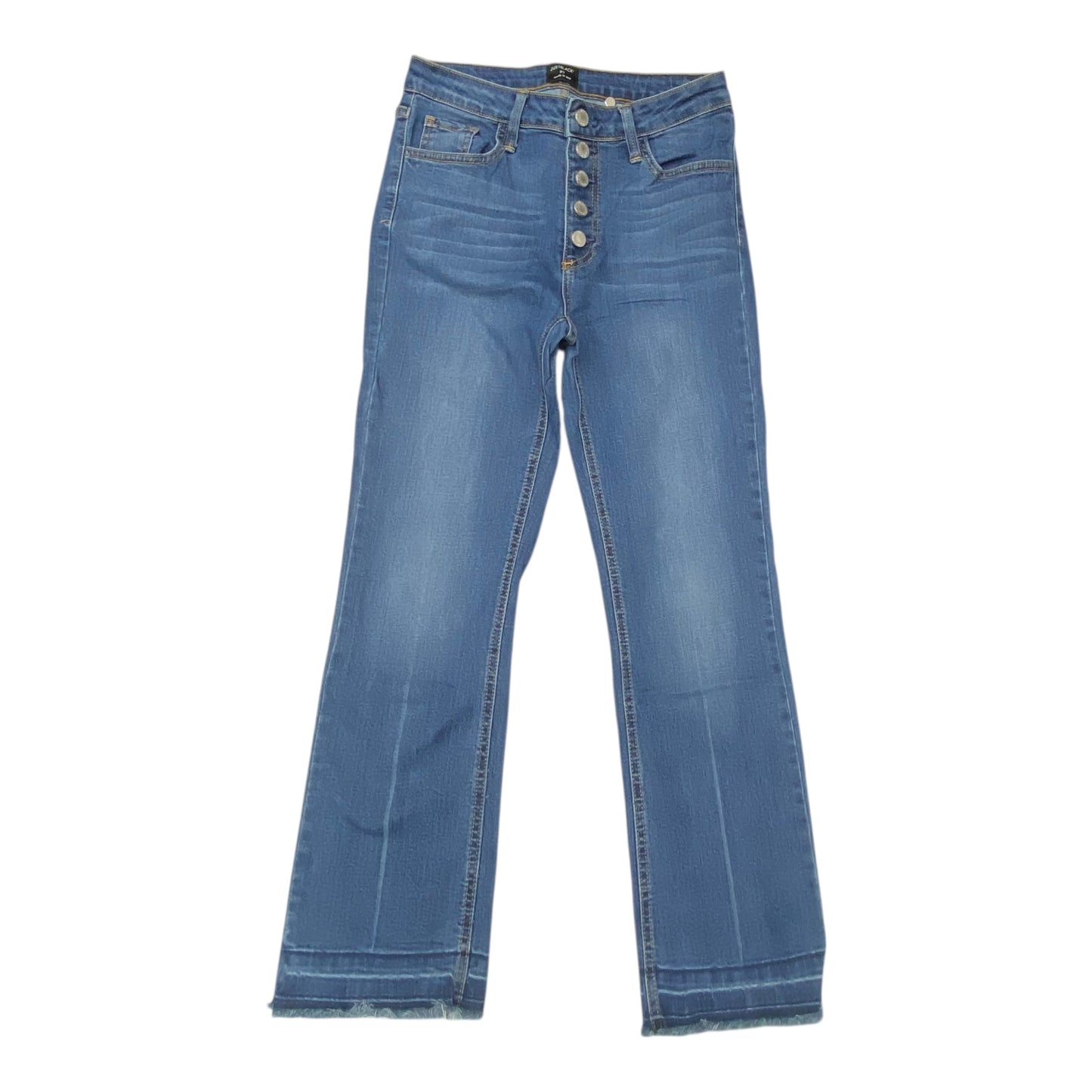 Jeans Straight By Just Black In Blue Denim, Size:4