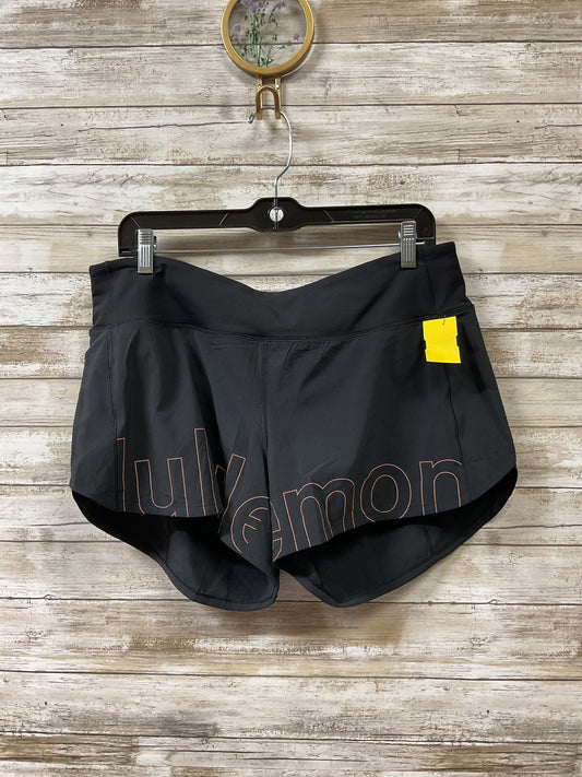 Athletic Shorts By Lululemon In Black, Size:10