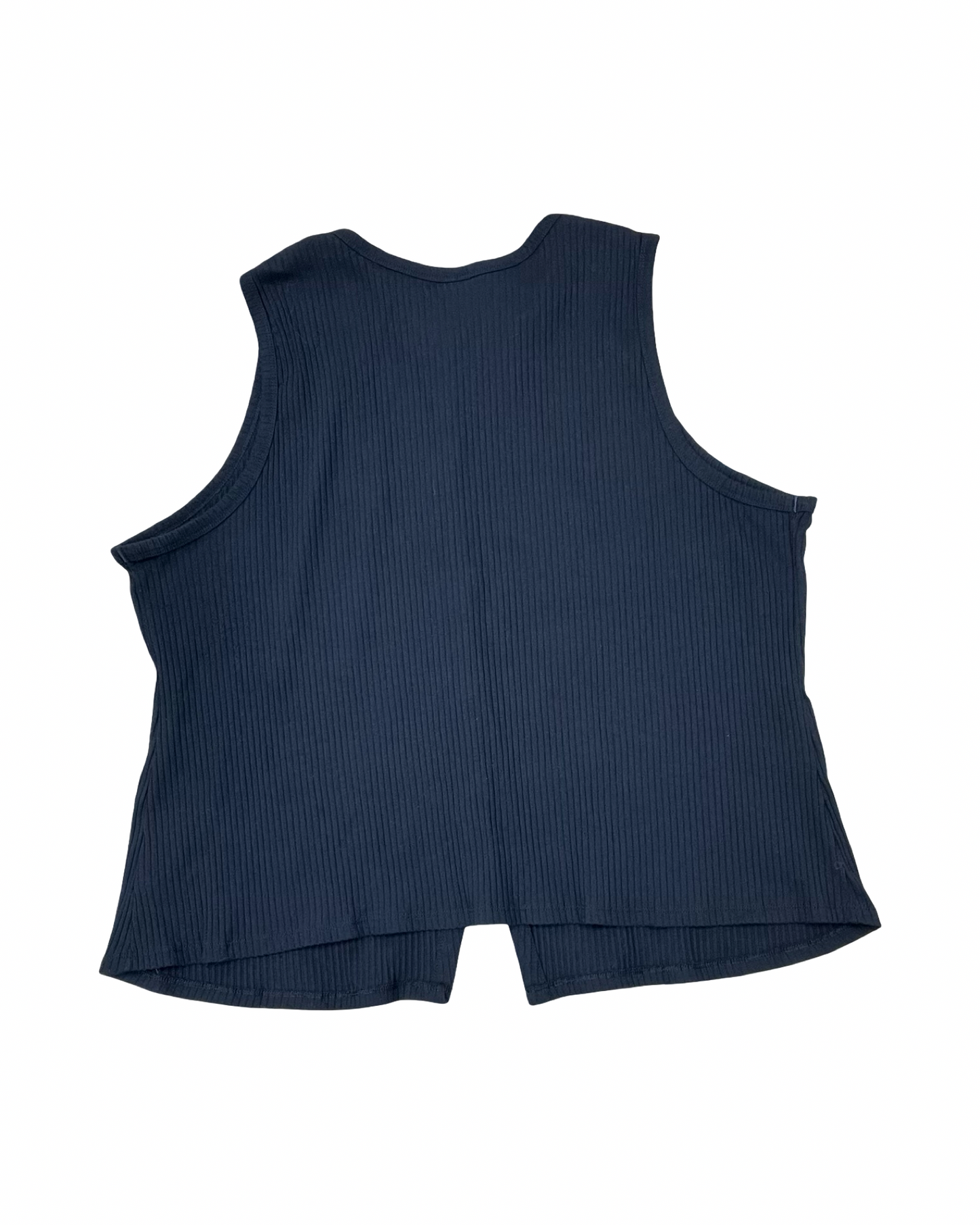 Blouse Sleeveless By Old Navy In Black, Size:3X