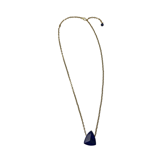 Necklace Pendant By Cmc In Blue & Gold