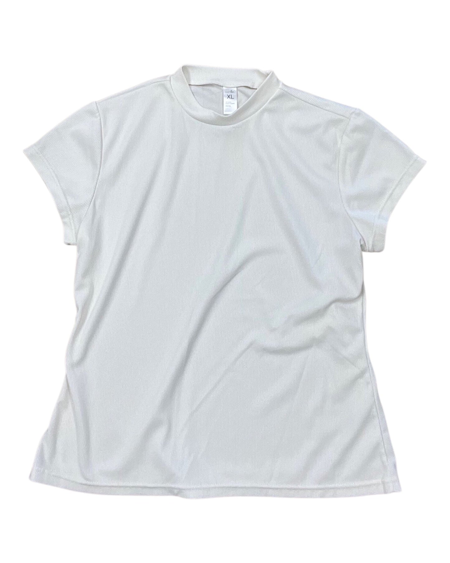 Top Ss By Just Be In Cream, Size:Xl