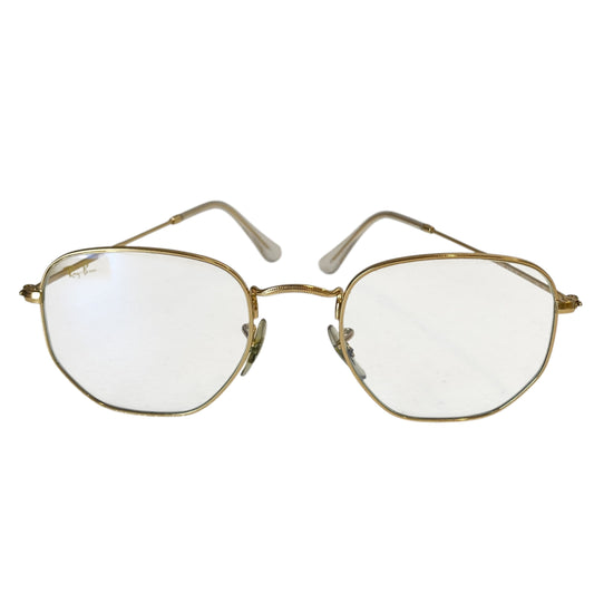 Sunglasses Designer By Ray Ban In Gold