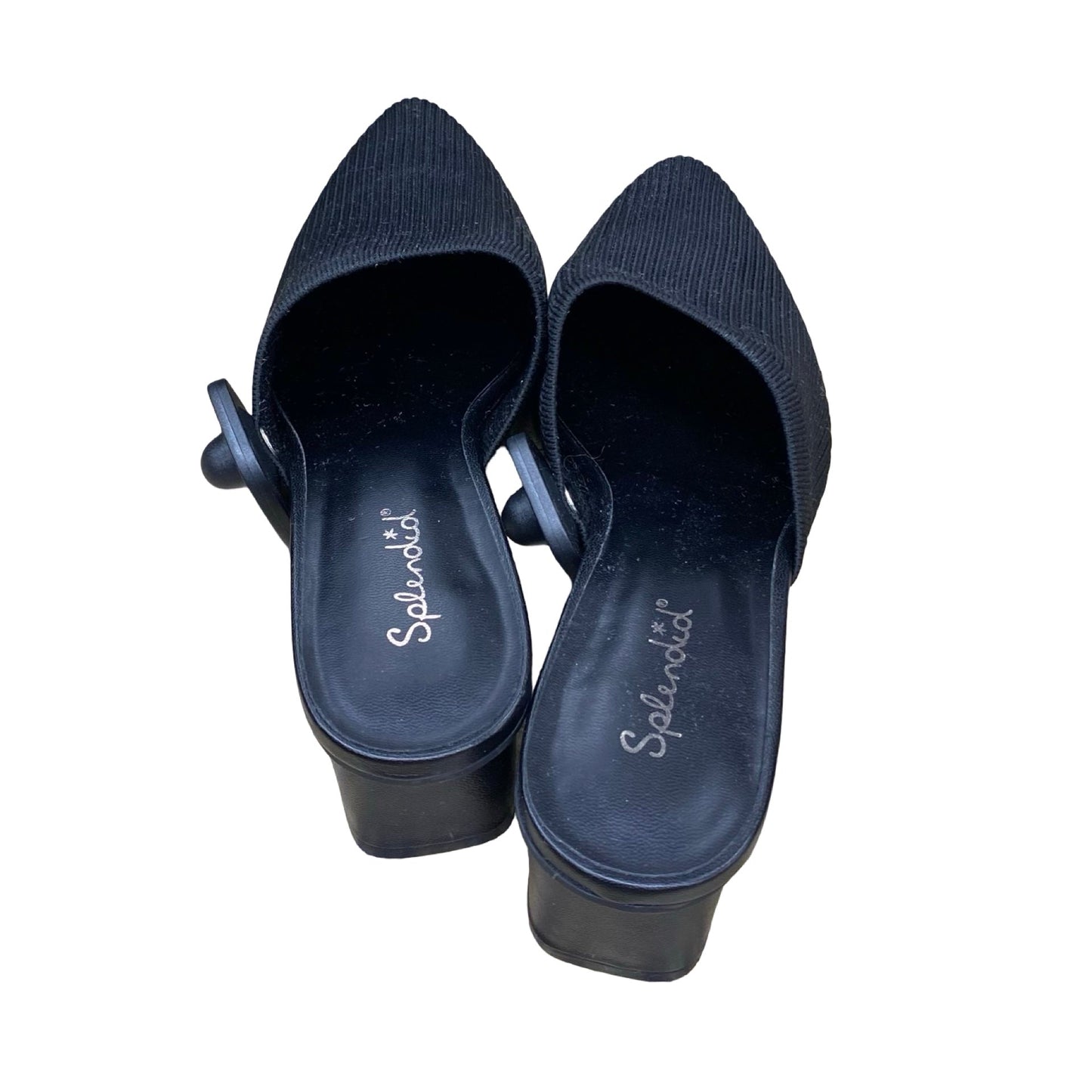 Shoes Heels Block By Splendid In Black, Size:7.5