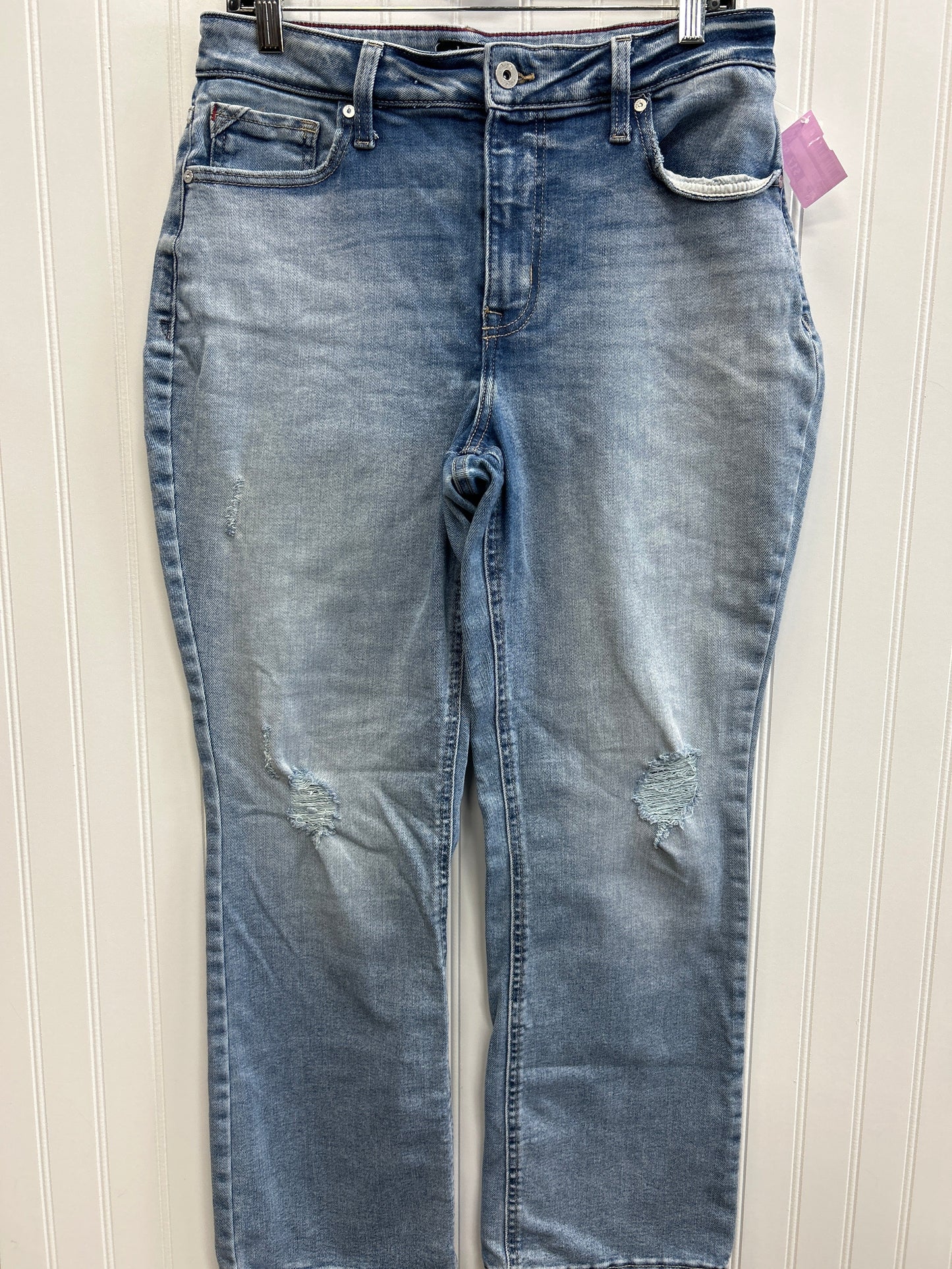 Jeans Boot Cut By Edgely In Blue Denim, Size:12P