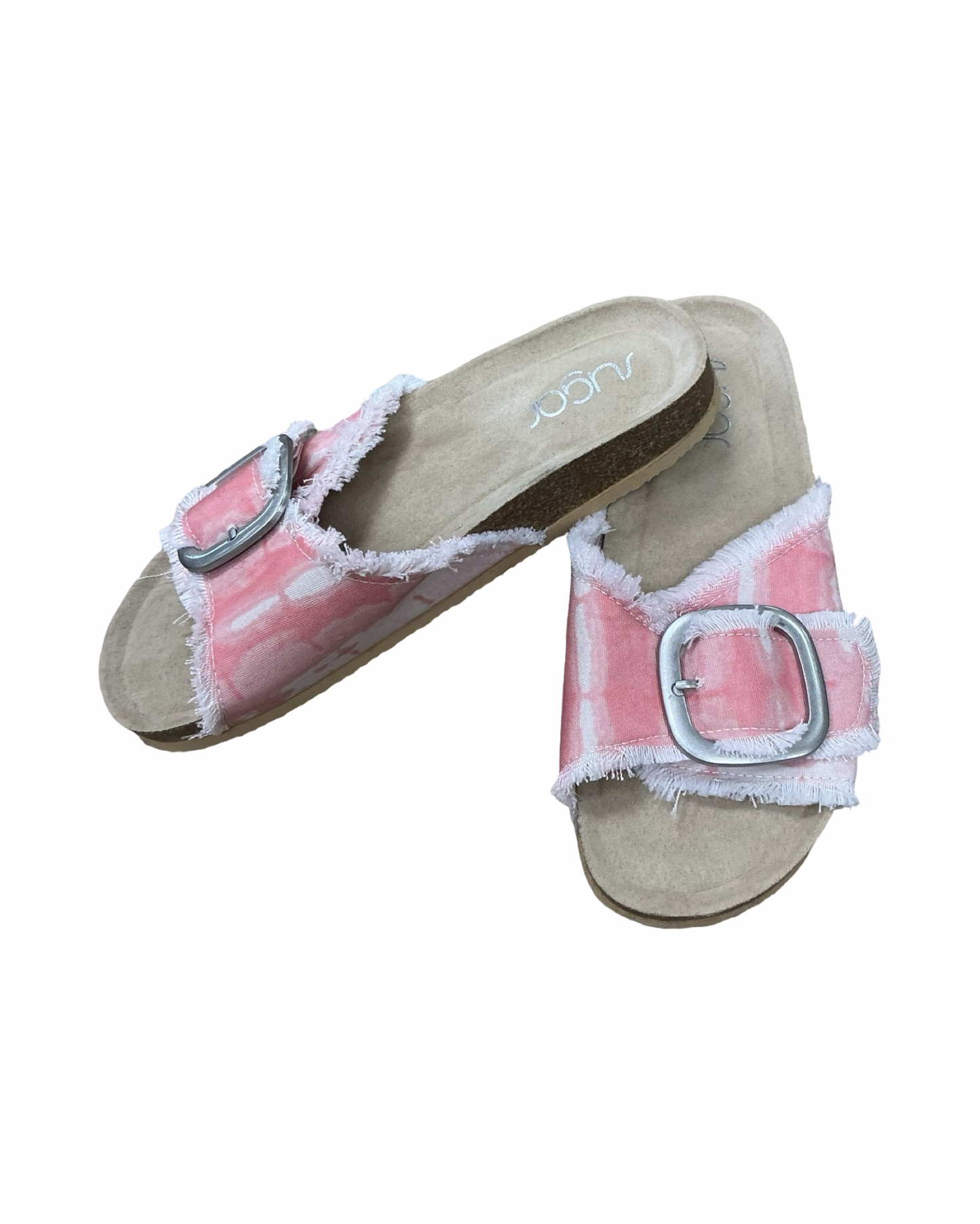 Sandals Flats By Sugar In Pink, Size:7