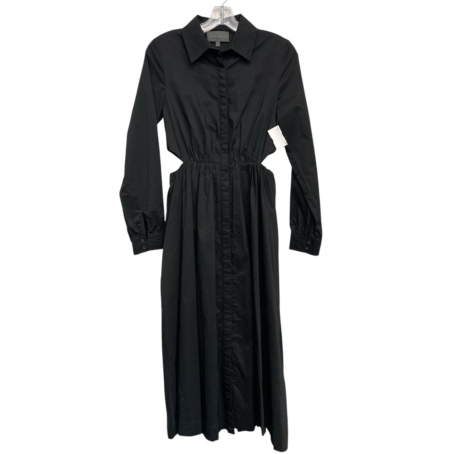 Dress Casual Midi By Sunday In Brooklyn In Black, Size:Xs
