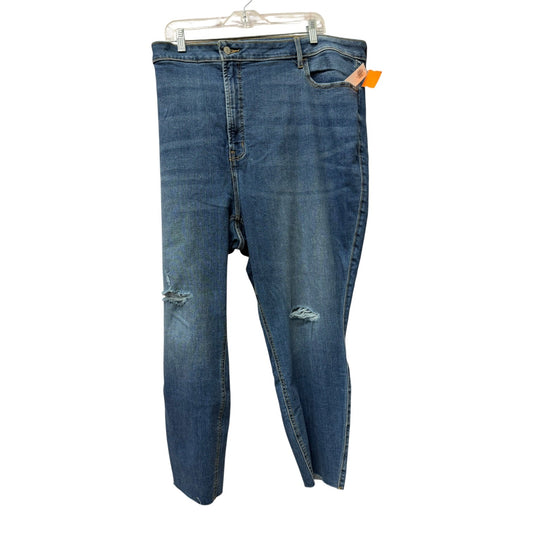 Jeans Skinny By Old Navy In Blue Denim, Size:28