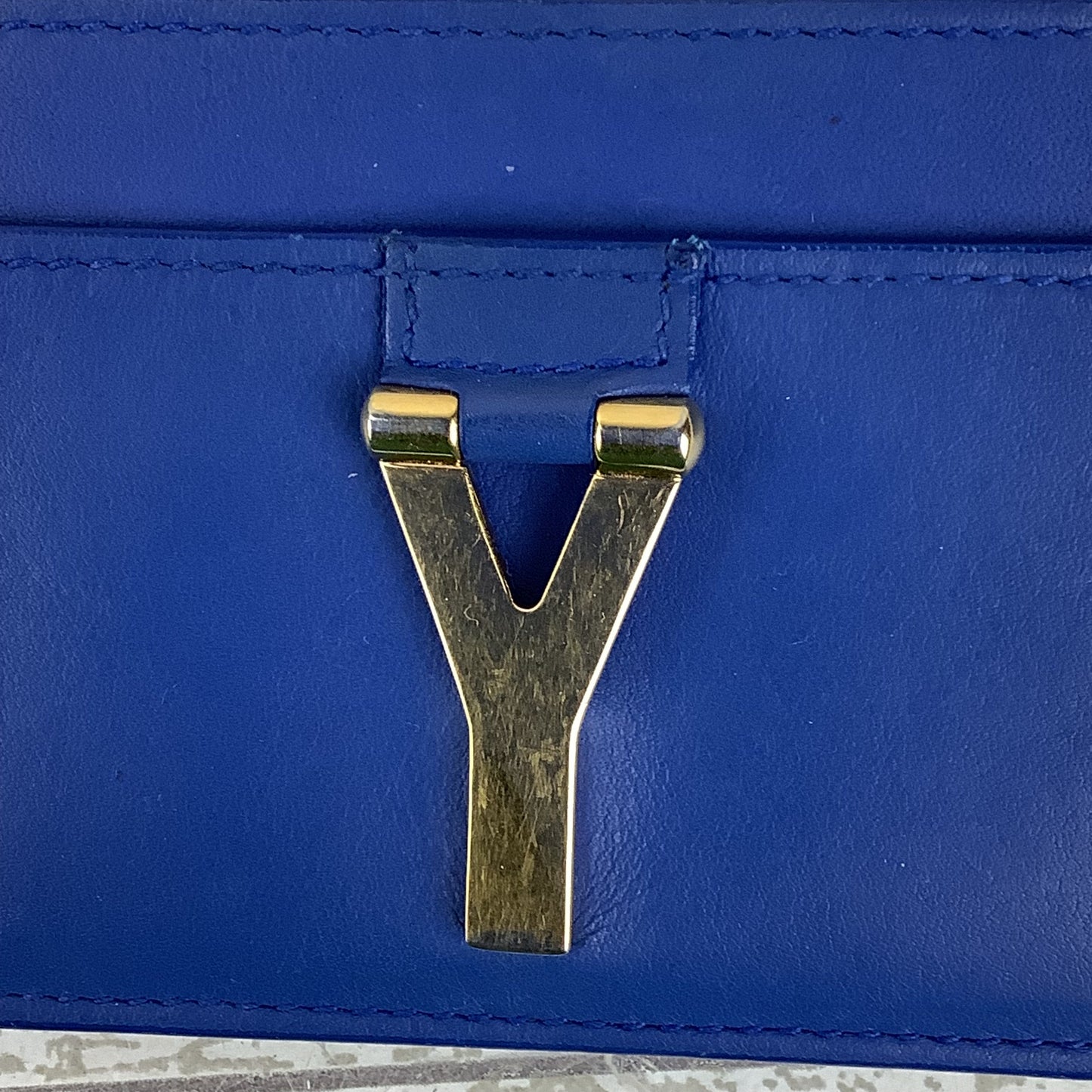 Wallet Luxury Designer By Yves Saint Laurent, Size: Small