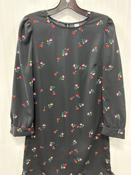 Dress Casual Midi By Old Navy In Black, Size:S