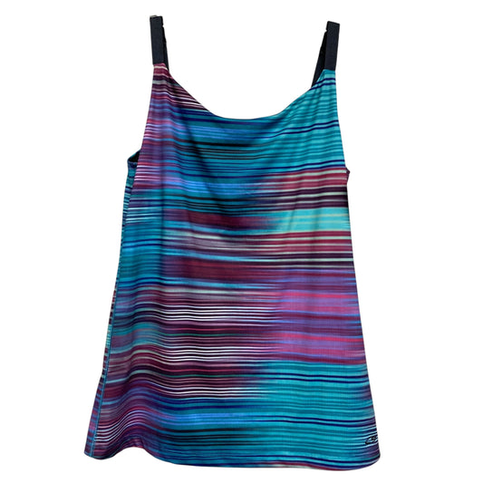 Athletic Tank Top By Champion In Striped Pattern, Size:L