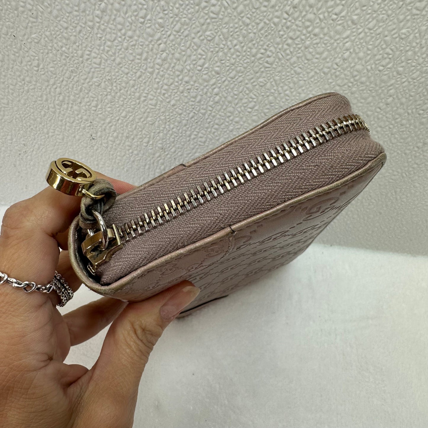 Wallet Luxury Designer By Gucci, Size: Large