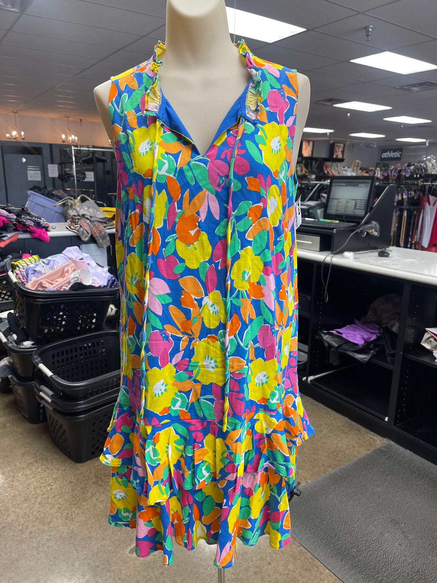 Dress Casual Maxi By Sugar Lips In Floral Print, Size:S