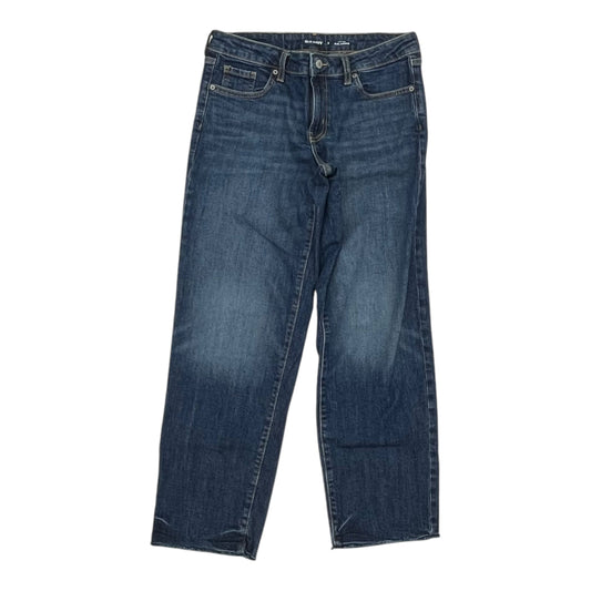 Jeans Straight By Old Navy In Blue Denim, Size:6