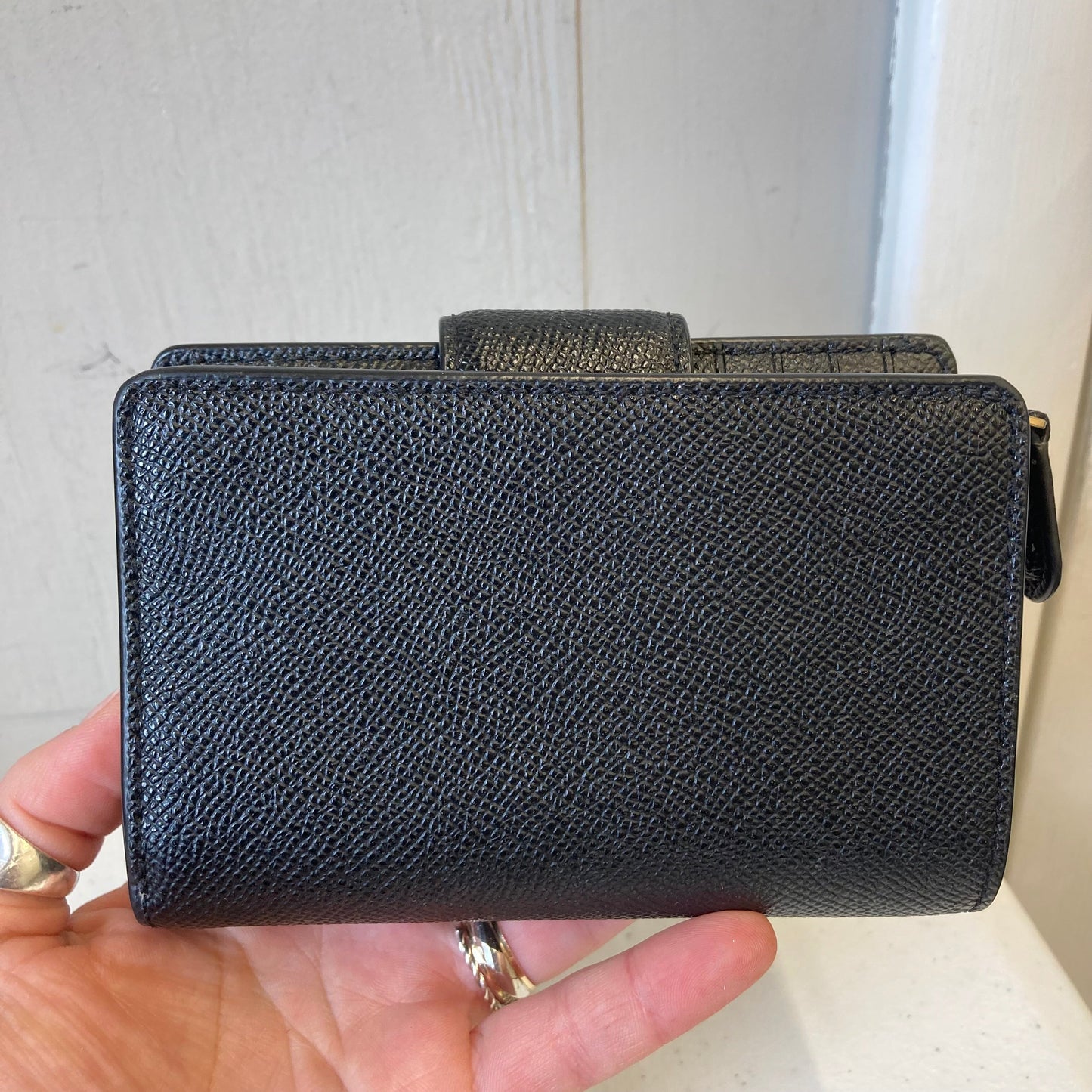 Wallet Designer By Coach In Black, Size:Medium