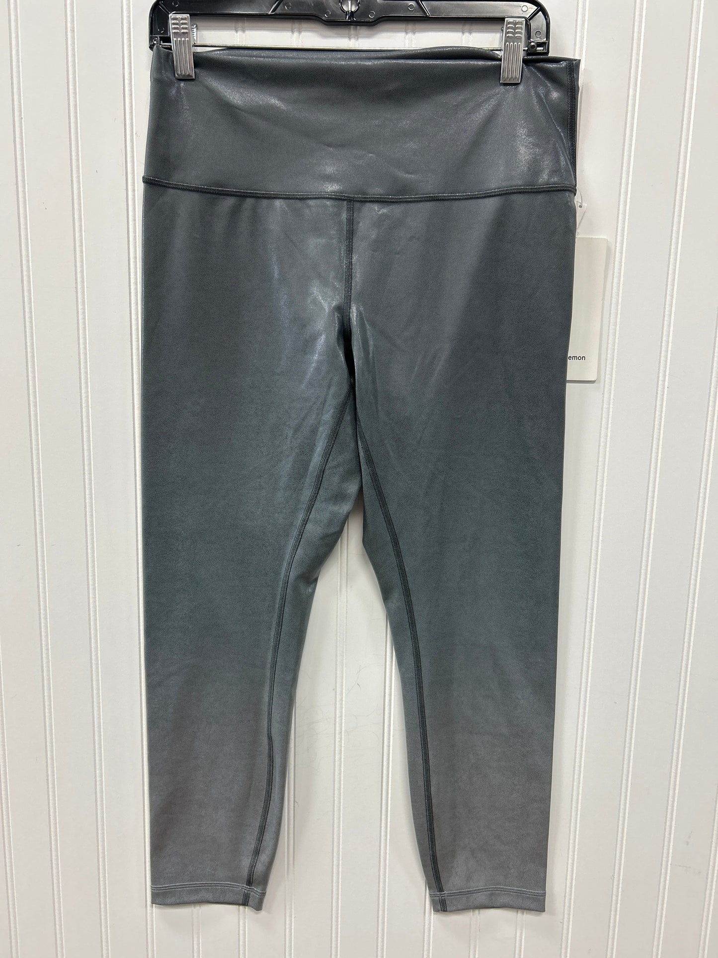 Athletic Leggings By Lululemon In Grey, Size:12