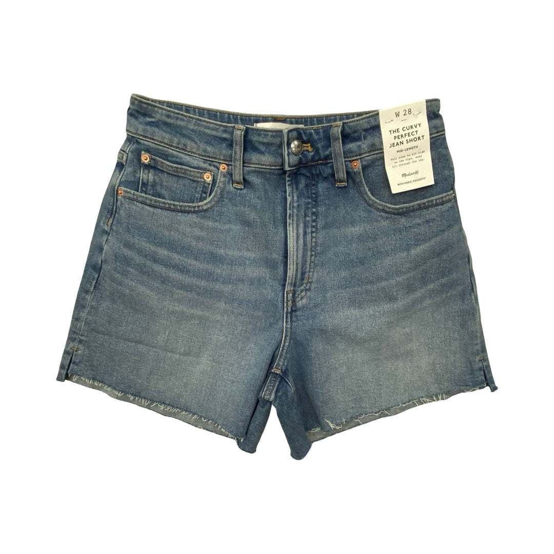 Shorts By Madewell In Blue Denim, Size:6