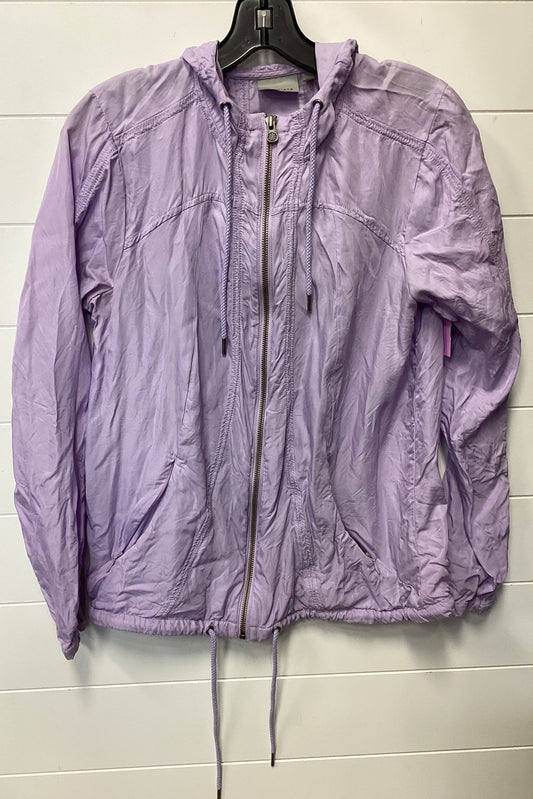 Athletic Jacket By Athleta In Purple, Size:S