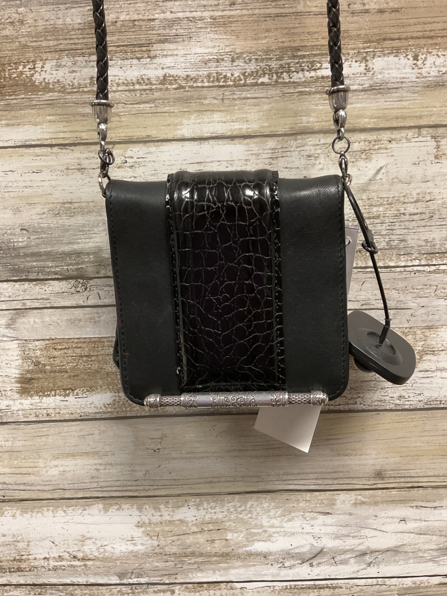 Crossbody Leather By Brighton In Black, Size:Small