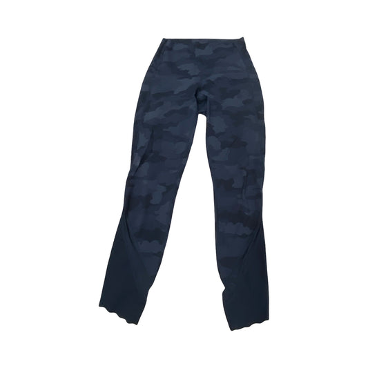 Athletic Capris By Lululemon In Camouflage Print, Size:4