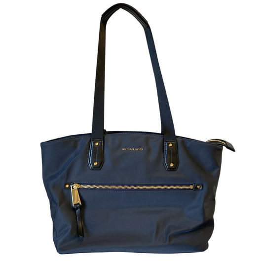 Tote Designer By Michael Kors In Blue, Size:Large