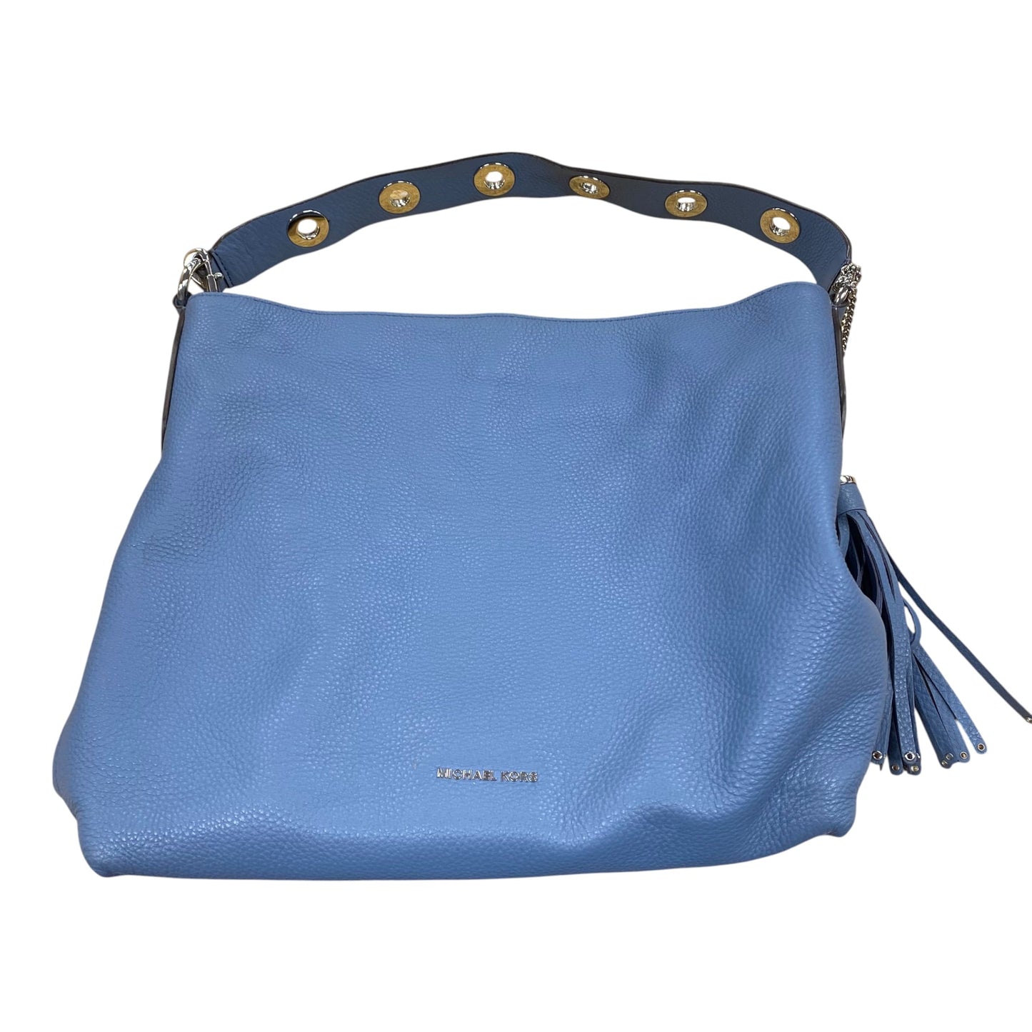 Handbag Designer By Michael Kors In Blue, Size:Large