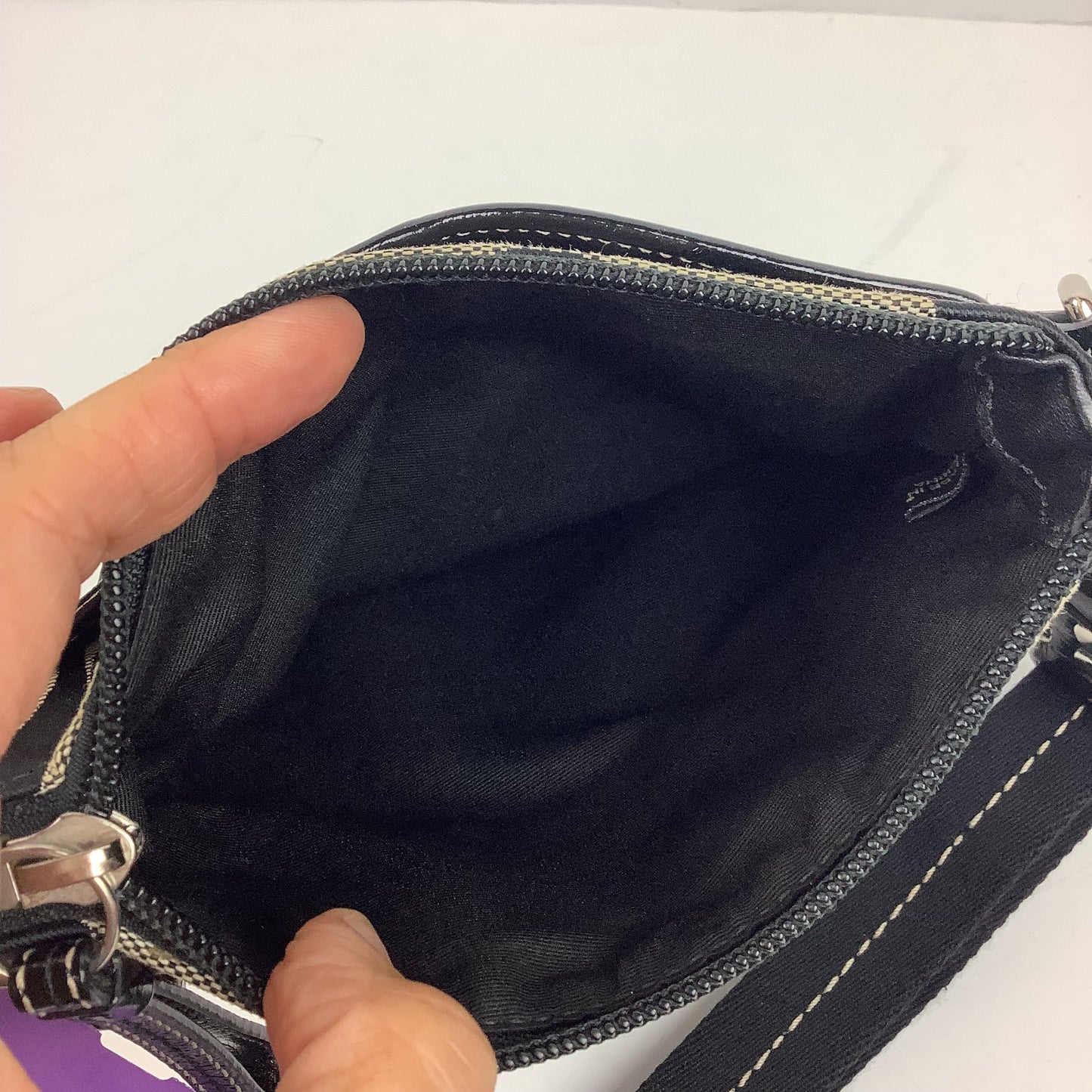Crossbody Designer By Coach, Size: Small