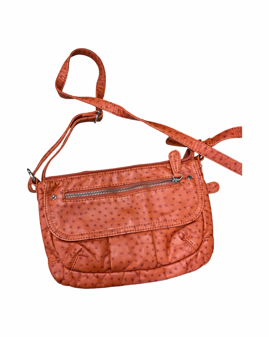 Crossbody By Clothes Mentor In Orange, Size:Small