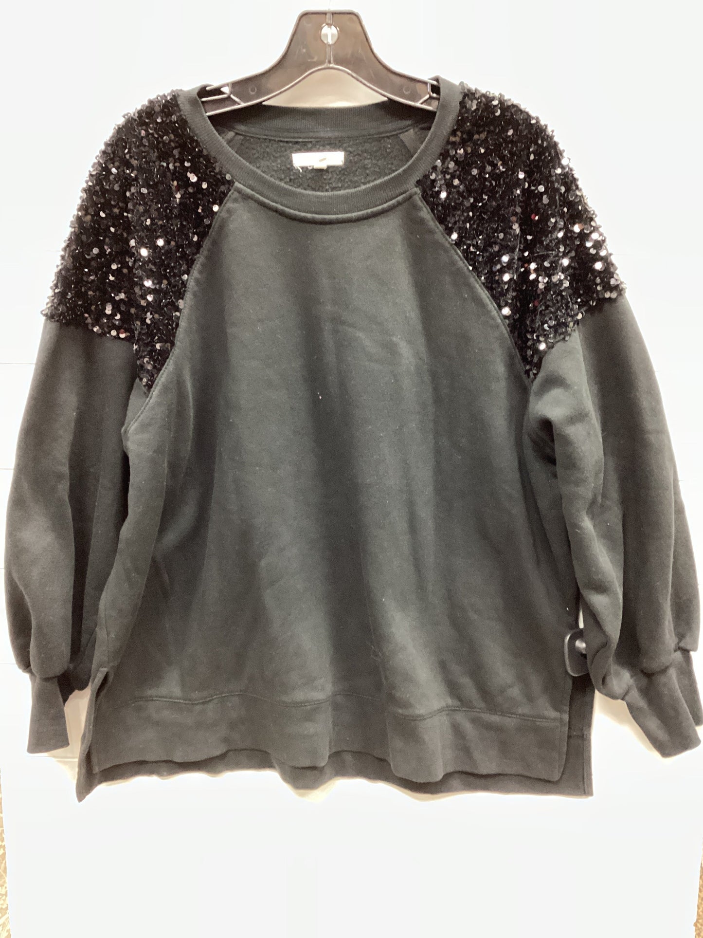 Top Ls By Maurices In Black, Size:Xl