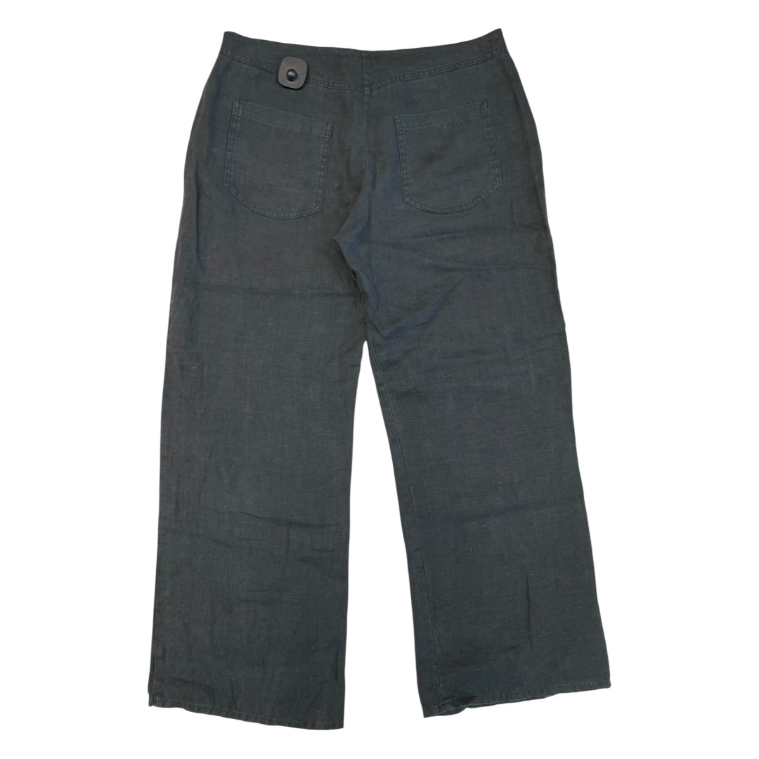 Pants Linen By Flax In Grey, Size:S