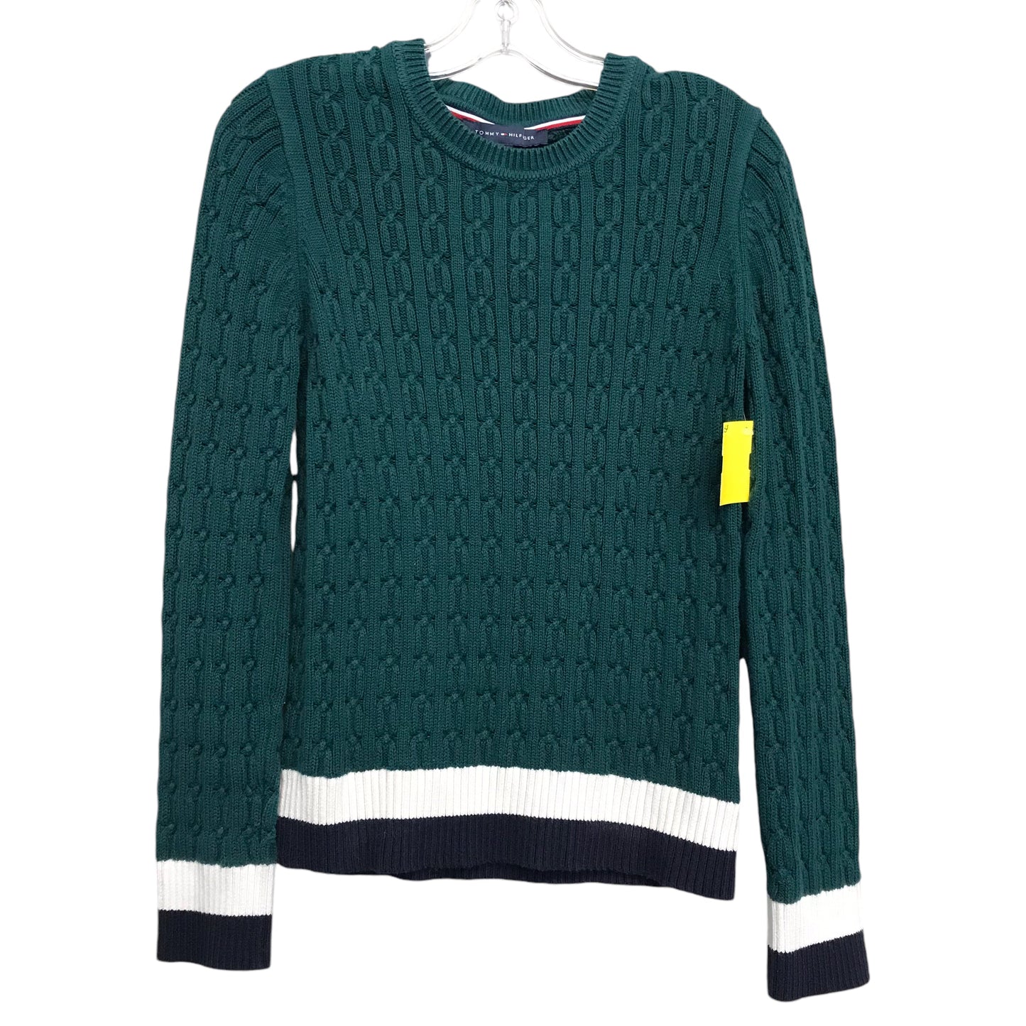 Sweater By Tommy Hilfiger In Green, Size:M