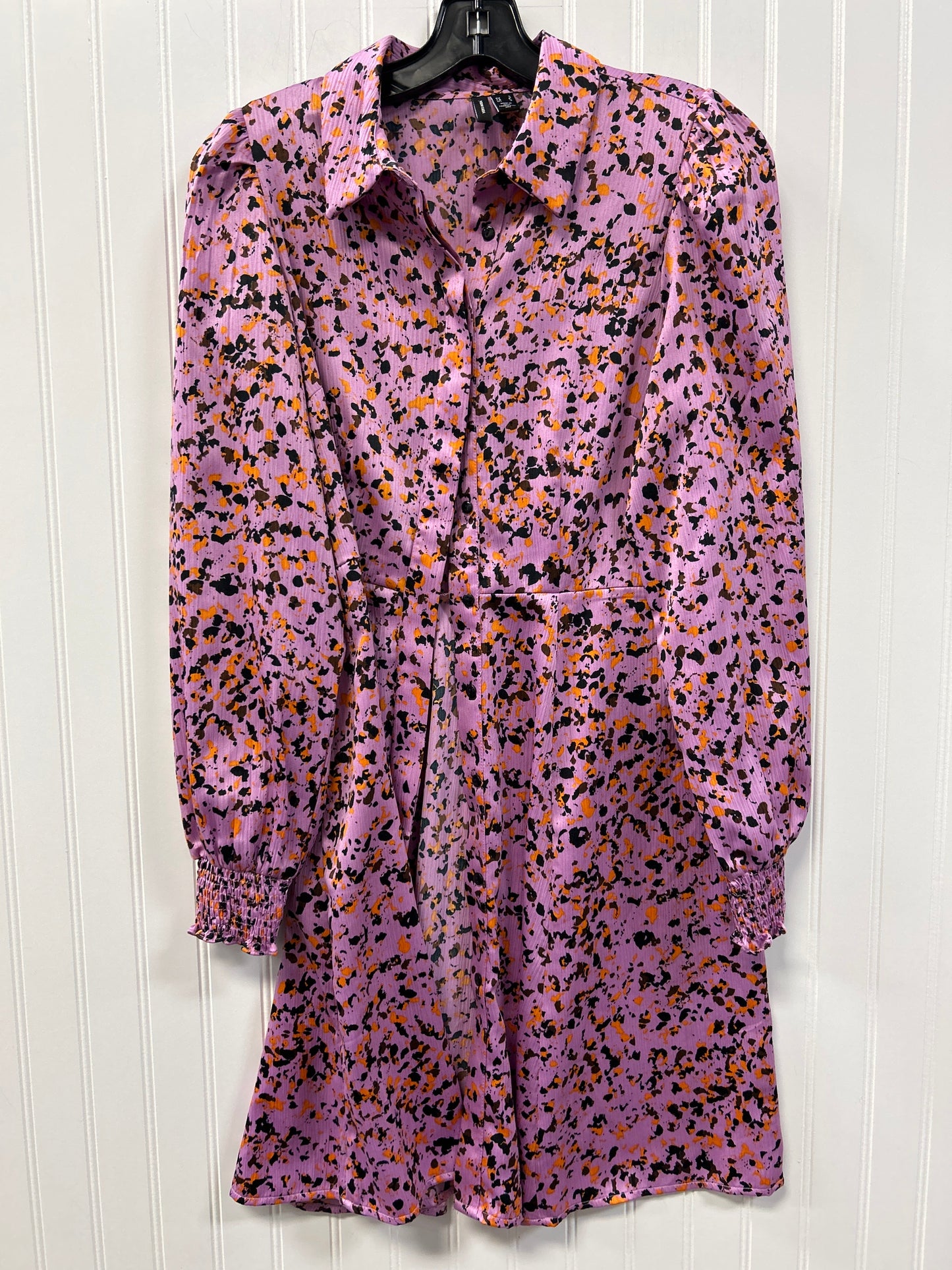 Dress Casual Midi By Vero Moda In Purple, Size:S