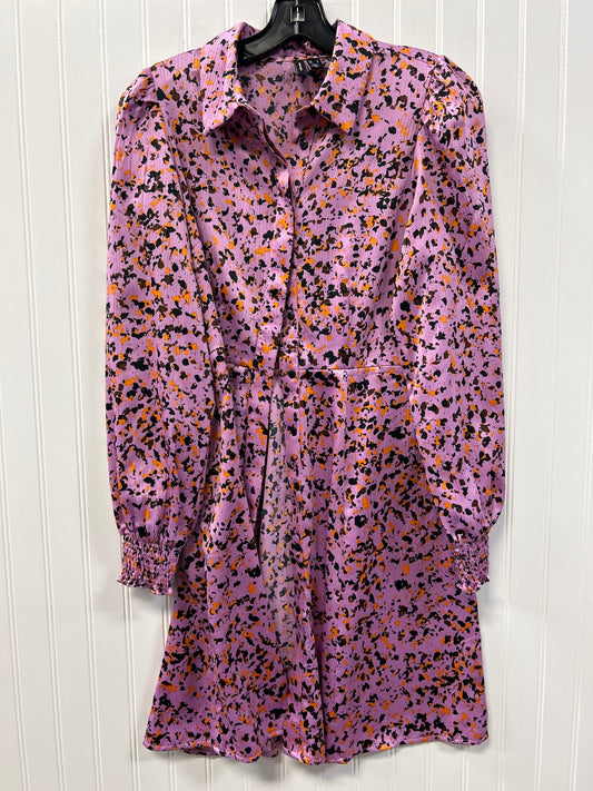 Dress Casual Midi By Vero Moda In Purple, Size:S