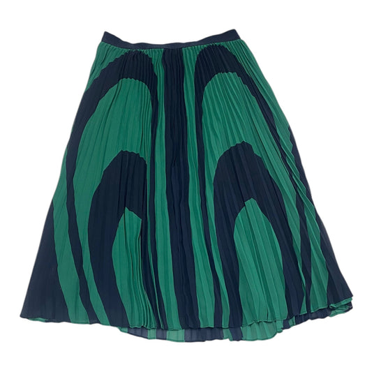 Skirt Maxi By Ann Taylor In Blue & Green, Size:2