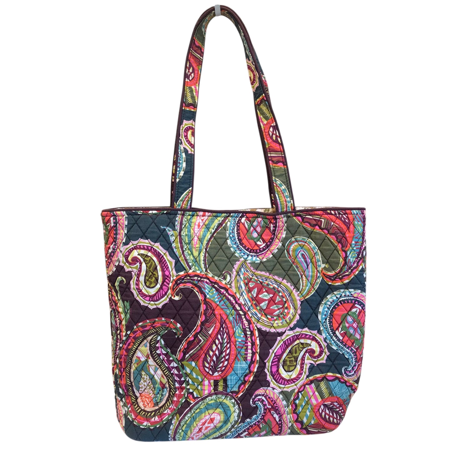 Handbag By Vera Bradley In Paisley Print, Size:Medium