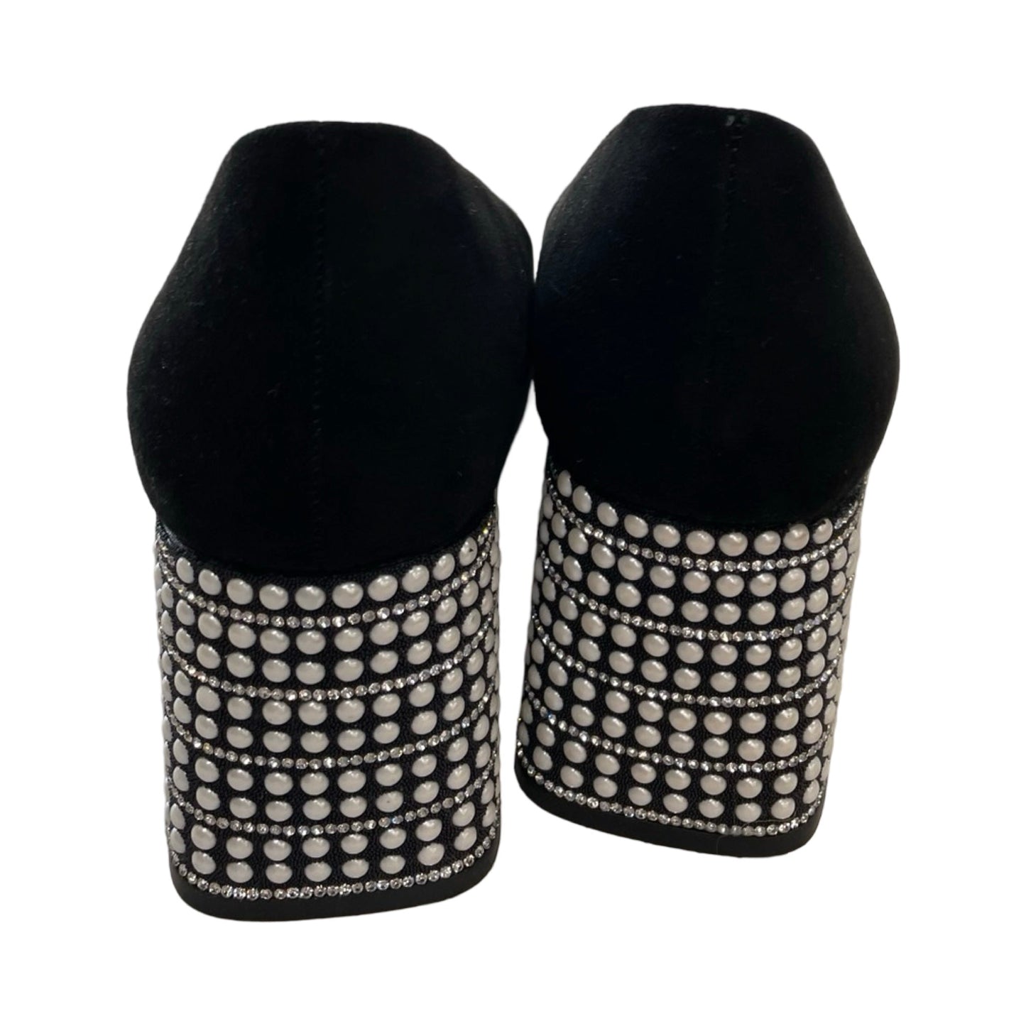 Shoes Heels Block By Jessica Simpson In Black, Size:9.5