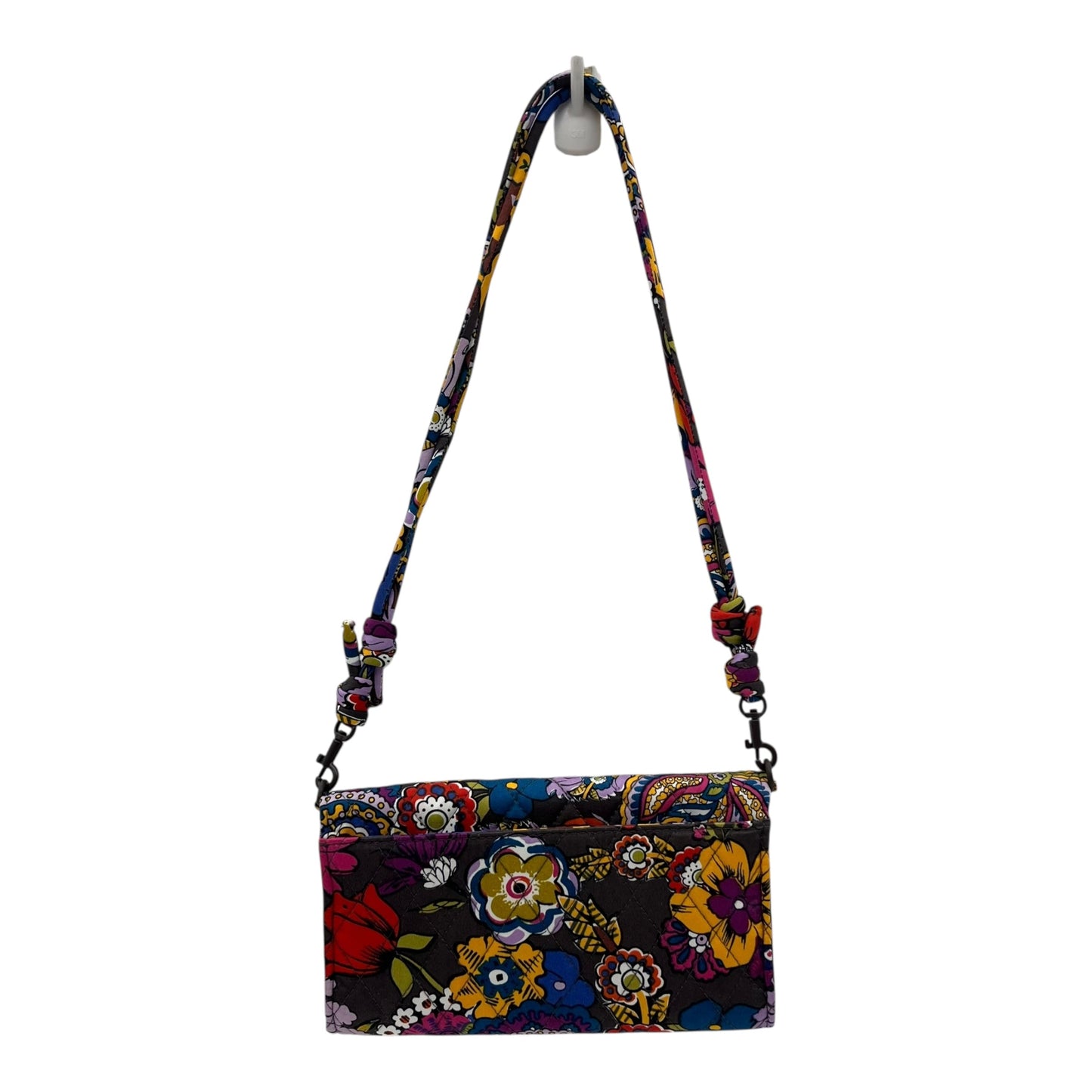 Wallet By Vera Bradley In Floral Print, Size:Large