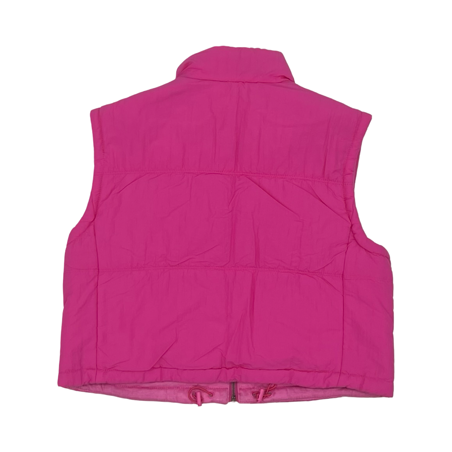 Vest Puffer & Quilted By Thread And Supply In Pink, Size:M