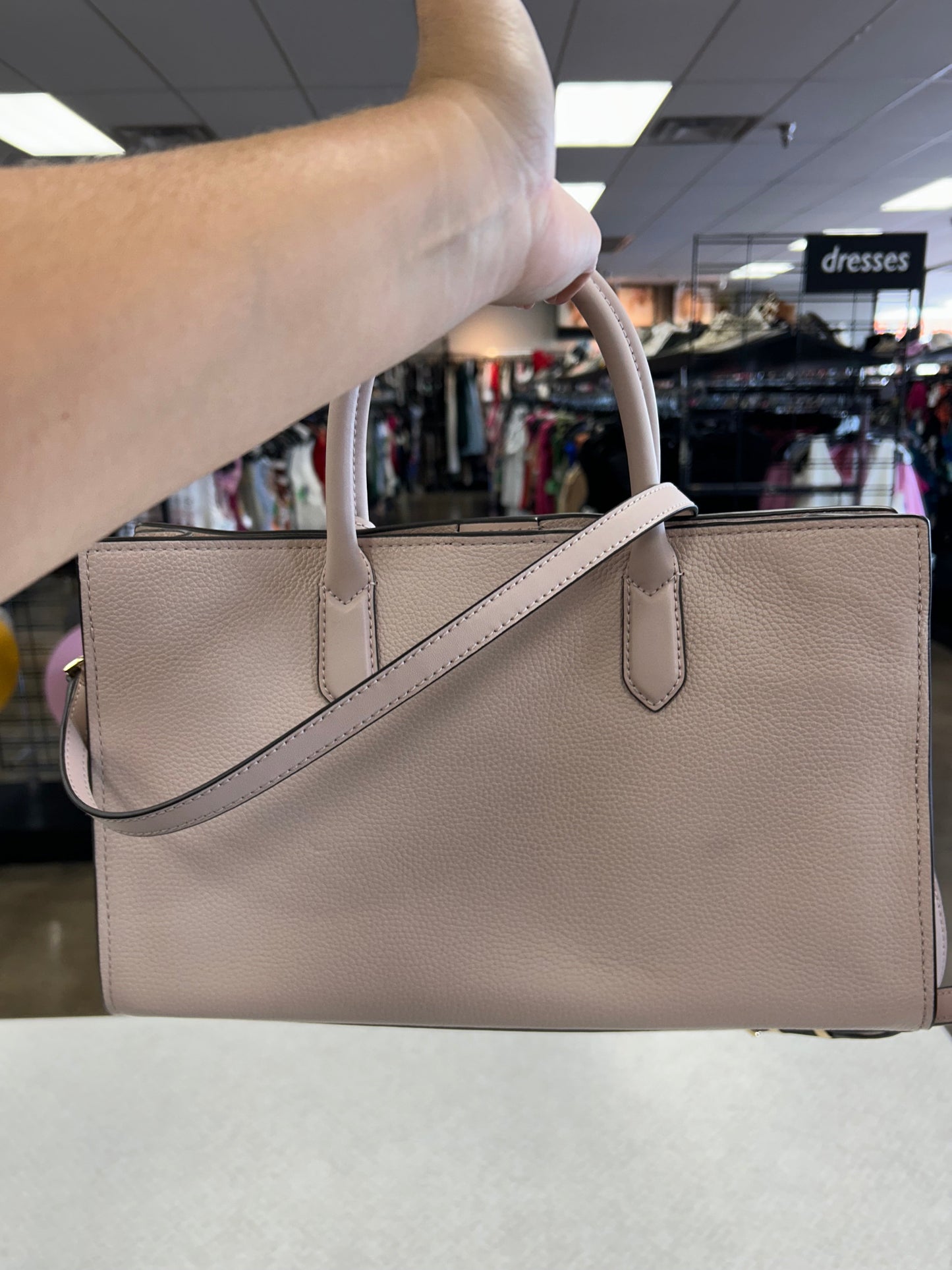 Handbag Designer By Michael Kors In Pink, Size:Medium
