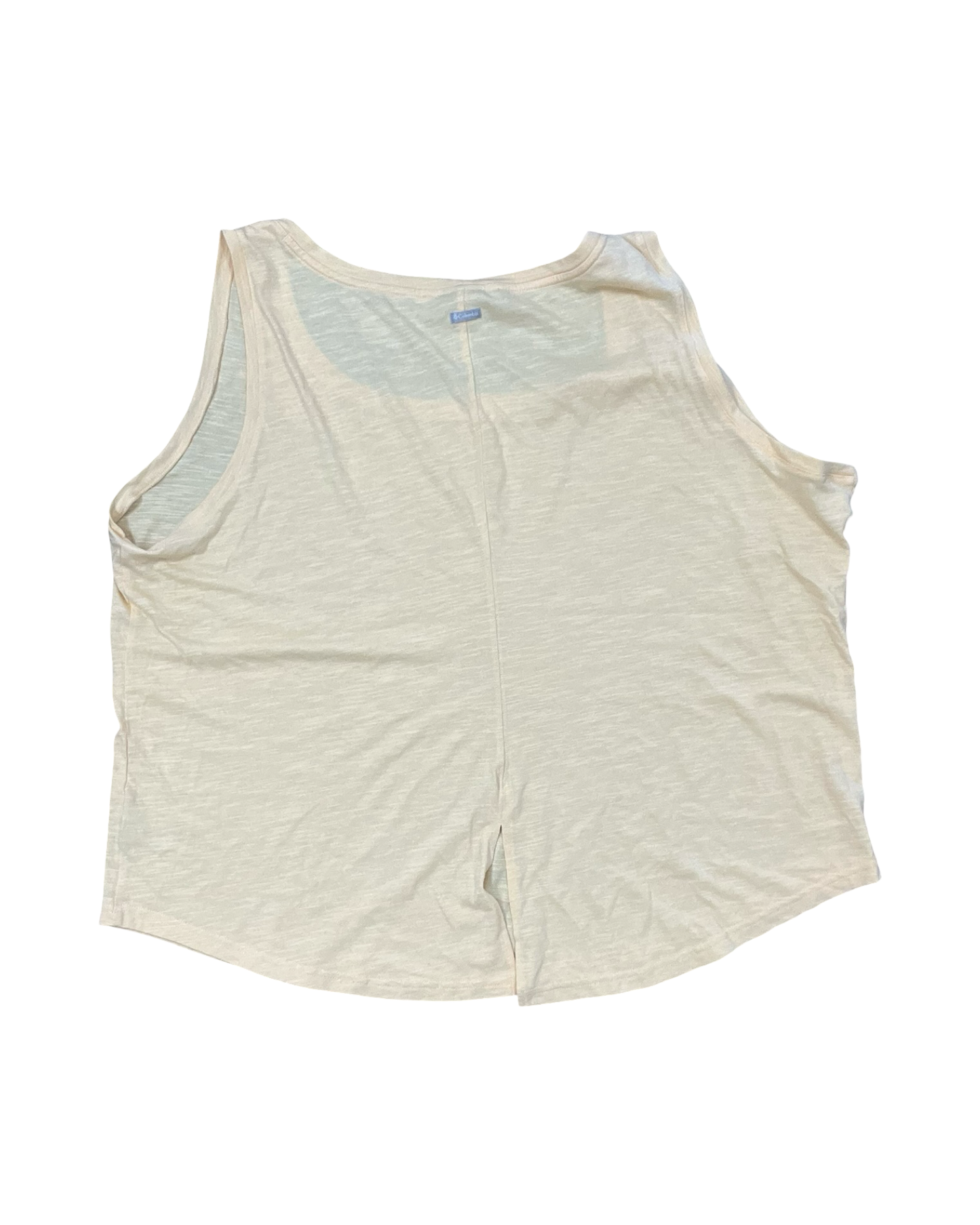 Athletic Tank Top By Columbia In Yellow, Size:3X
