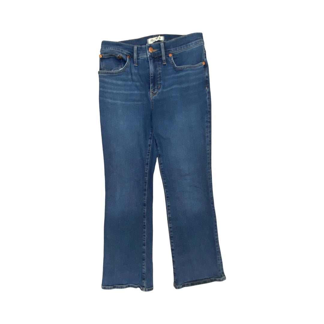Jeans Boot Cut By Madewell In Blue Denim, Size:6