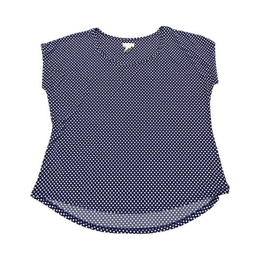 Top Ss By Chicos In Blue & White, Size:L