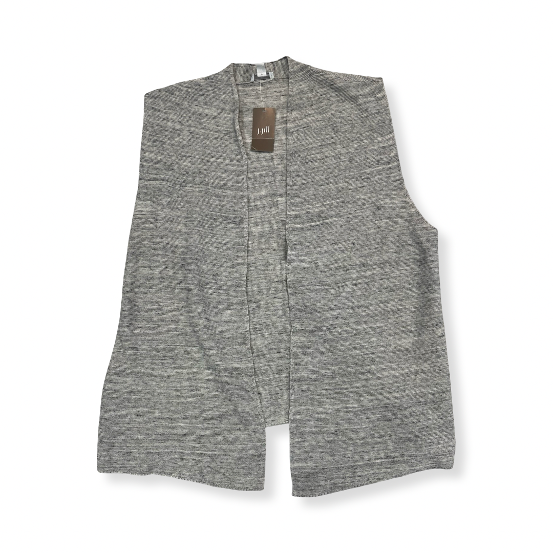 Top Sleeveless By Pure Jill In Grey, Size:Lp