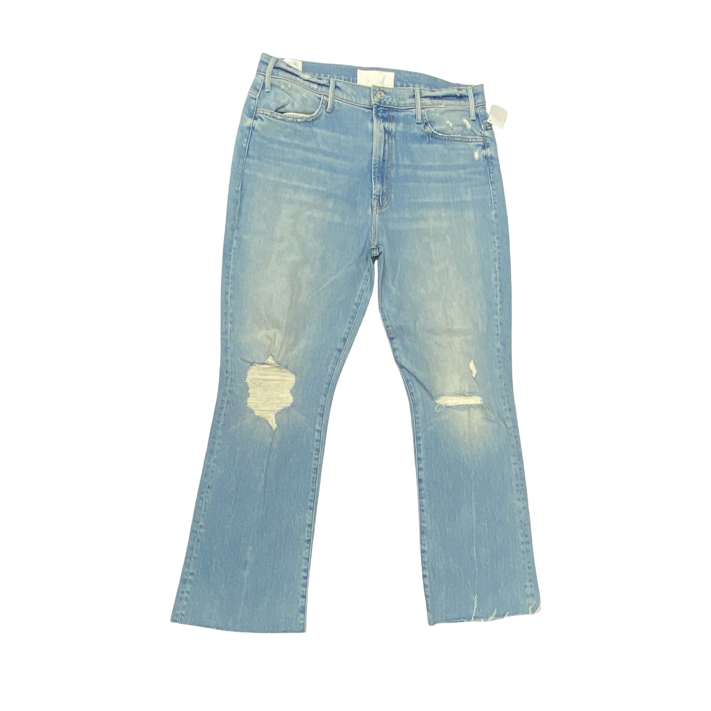 Jeans Boot Cut By Mother In Blue, Size:18