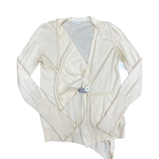 Sweater By Loft In Cream, Size:Xs